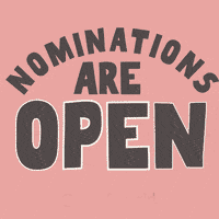 Nominations are open